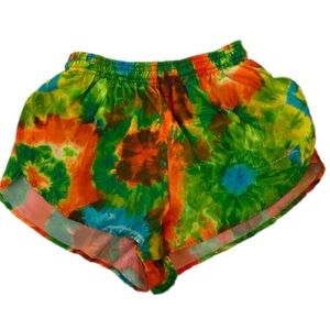 B.O.A. Tie Dye 1" Elite Split Shorts Running